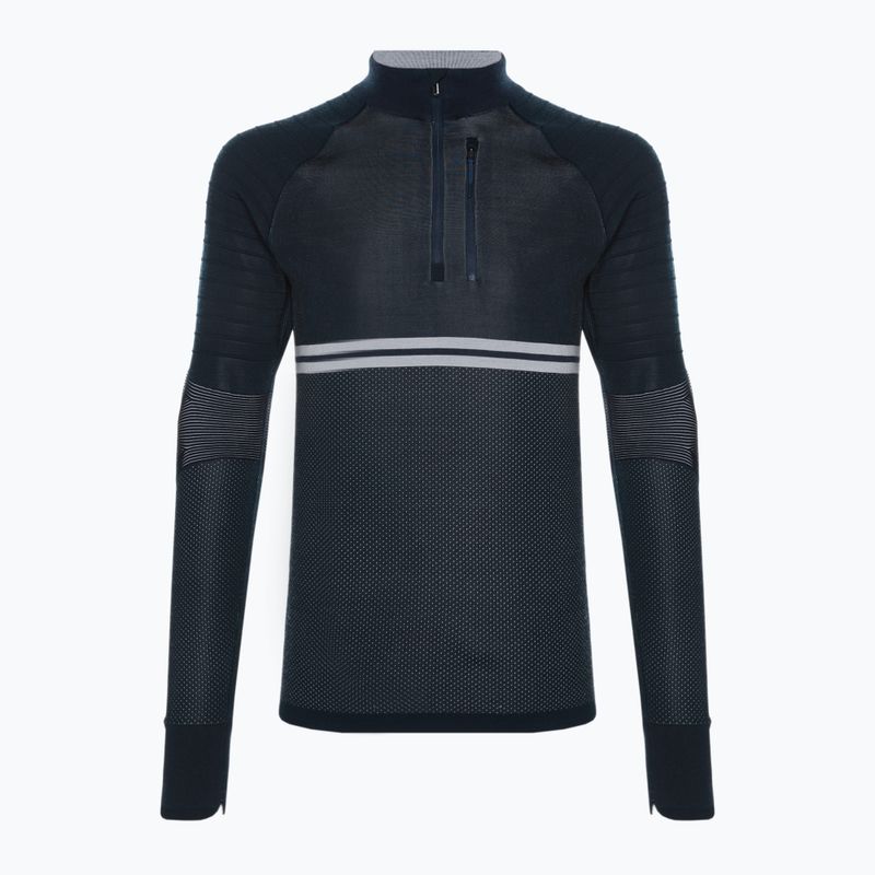 Мъжка термоактивна блуза Smartwool Intraknit Merino Tech 1/4 Zip deep navy