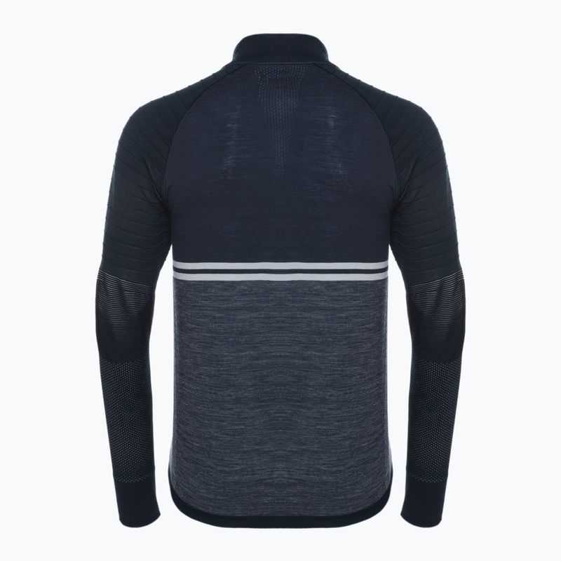 Мъжка термоактивна блуза Smartwool Intraknit Merino Tech 1/4 Zip deep navy 2