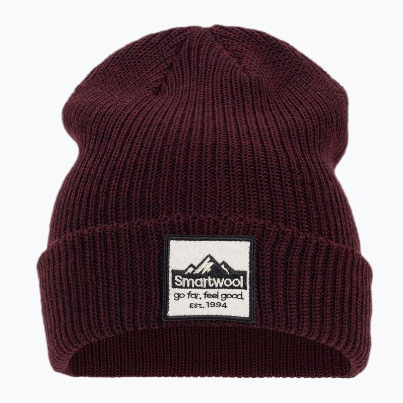 Smartwool Patch кестенява зимна шапка 11493-K40 2