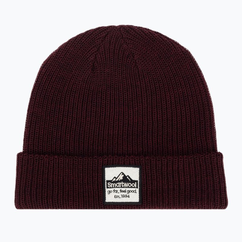 Smartwool Patch кестенява зимна шапка 11493-K40 5