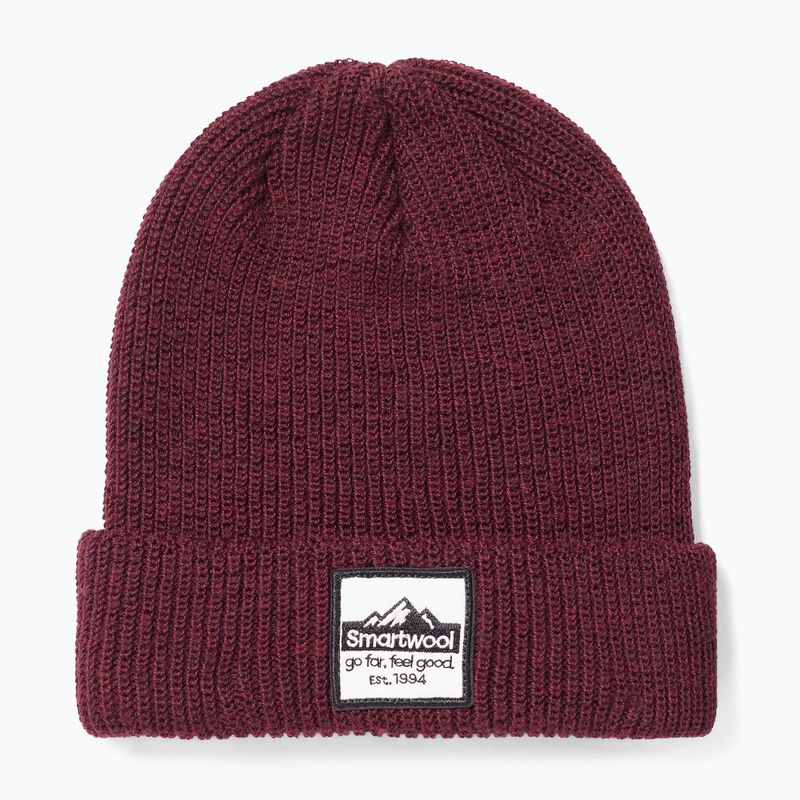 Smartwool Patch кестенява зимна шапка 11493-K40 6