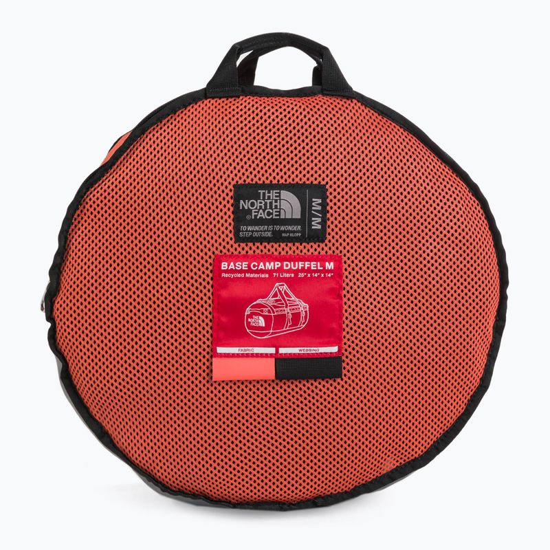 The North Face Base Camp Duffel M 71 л пътна чанта оранжева NF0A52SAZV11 7