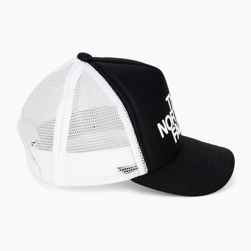 Детска бейзболна шапка The North Face Foam Trucker в черно и бяло NF0A7WHIJK31 2