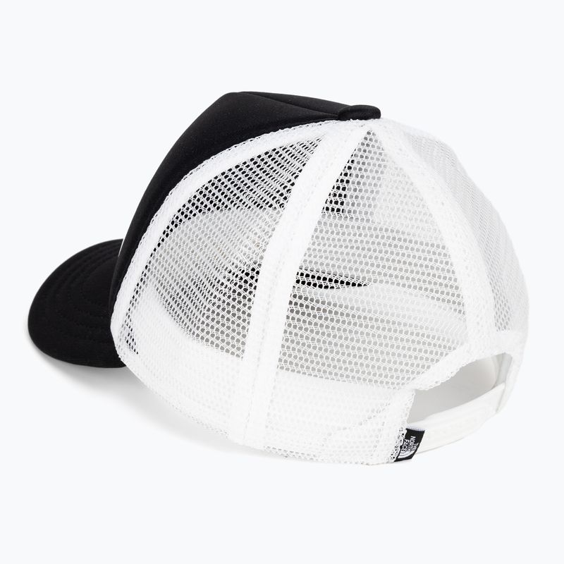 Детска бейзболна шапка The North Face Foam Trucker в черно и бяло NF0A7WHIJK31 3