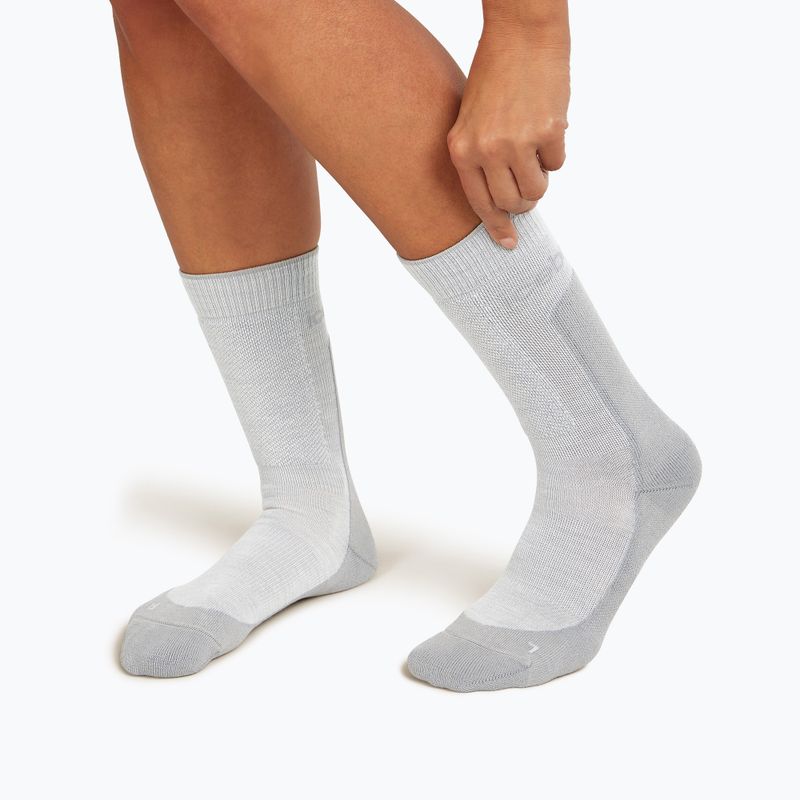 Дамски чорапи за трекинг Icebreaker Merino Hike+ Medium Crew ether/alloy 3