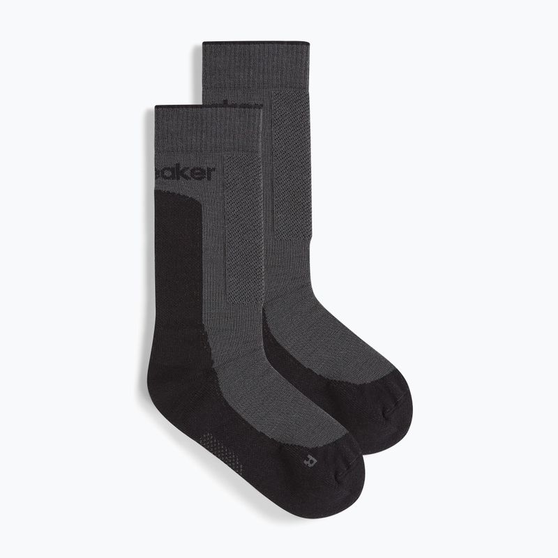 Дамски чорапи Icebreaker Merino Hike+ Medium Crew obsidian/black 2