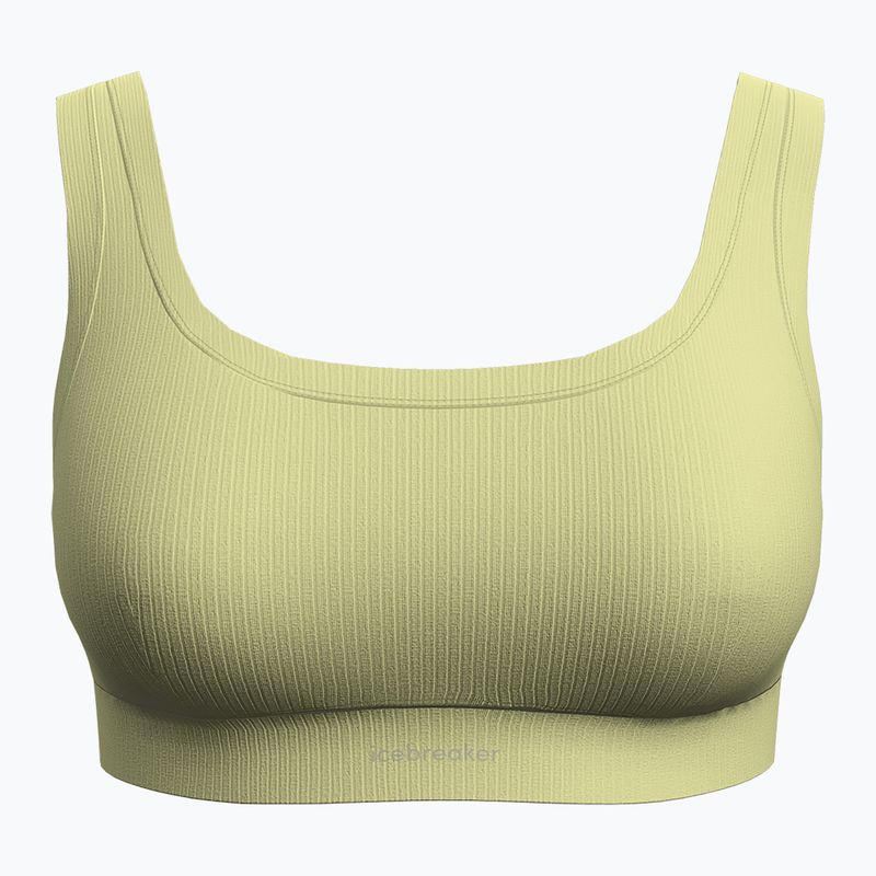 Термо сутиен Icebreaker Merino Rib Lotus citrine