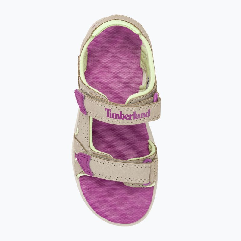 Детски сандали Timberland Perkins Row 2 Strap pure cashmere 5