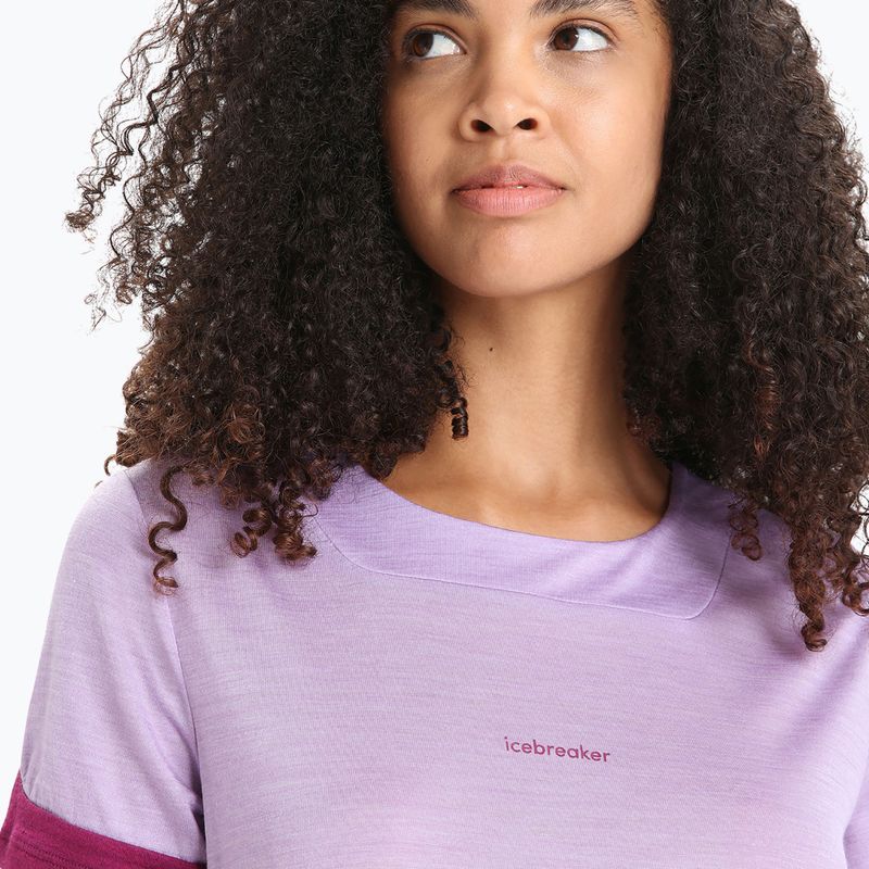Icebreaker дамска термална тениска Zoneknit purple IB0A56OU8231 4
