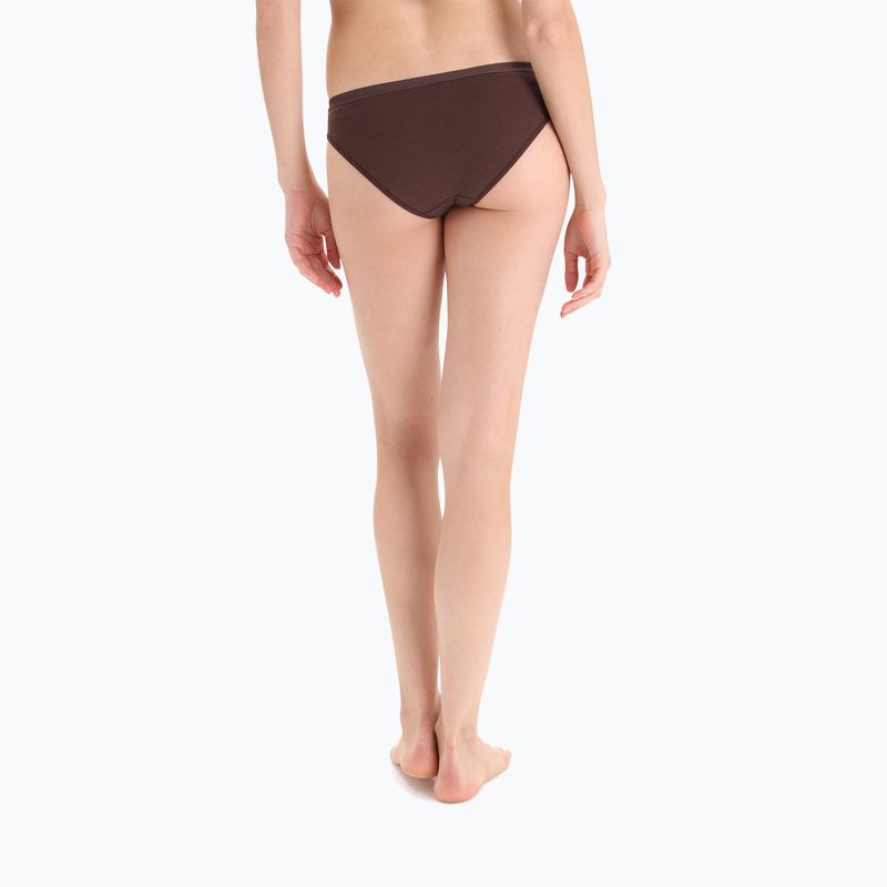 Дамски термо бикини Icebreaker Siren Bikini umber 5