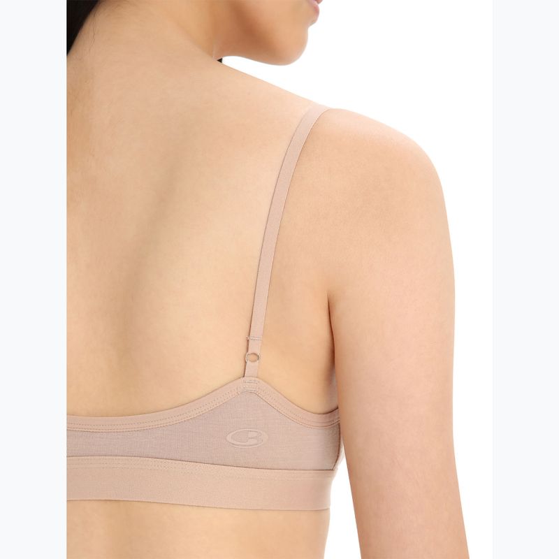 Термоактивен сутиен icebreaker Merino 150 Siren Bra Inserts praline 7