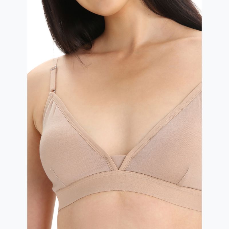 Термоактивен сутиен icebreaker Merino 150 Siren Bra Inserts praline 8