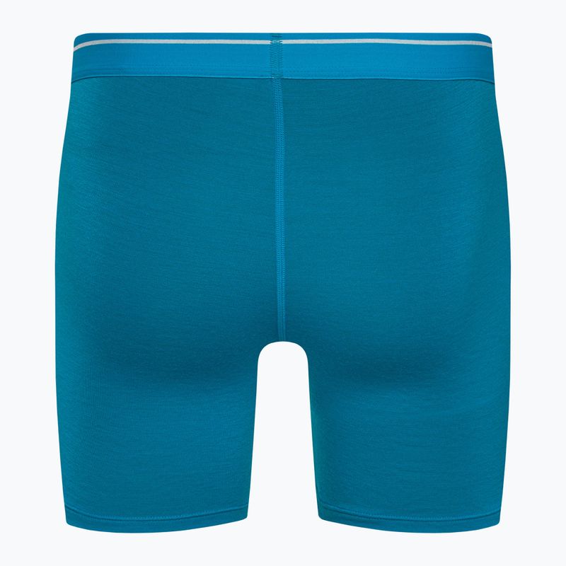 Мъжки термални боксерки Icebreaker Anatomica Geo Blue 103029 2