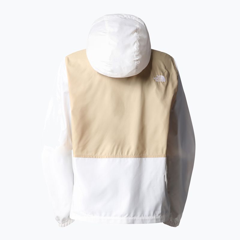 The North Face Cyclone 3 gardenia white/khaki stone дамско яке против вятър 2