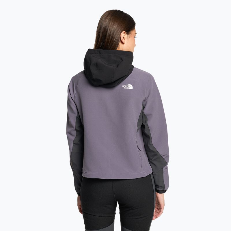 Дамско софтшел яке The North Face AO Softshell Hoodie purple NF0A7ZE9IJU1 2