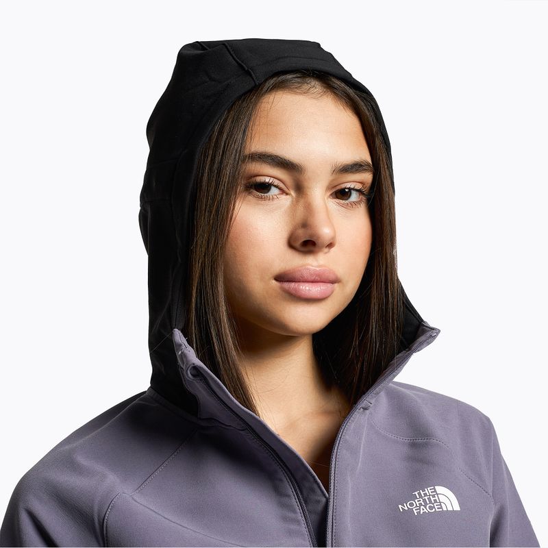 Дамско софтшел яке The North Face AO Softshell Hoodie purple NF0A7ZE9IJU1 4