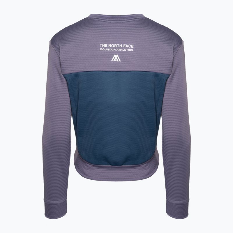 Дамски потник за трекинг The North Face Ma Crew Neck Fleece сиво-син NF0A824QIJV1 2