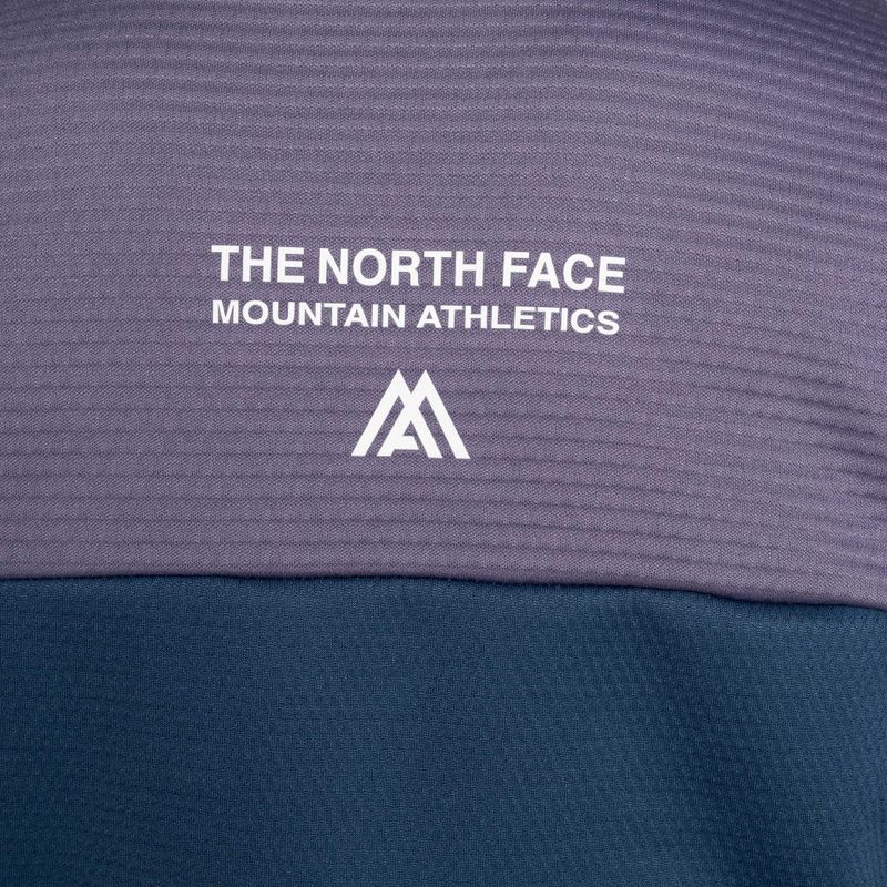 Дамски потник за трекинг The North Face Ma Crew Neck Fleece сиво-син NF0A824QIJV1 4