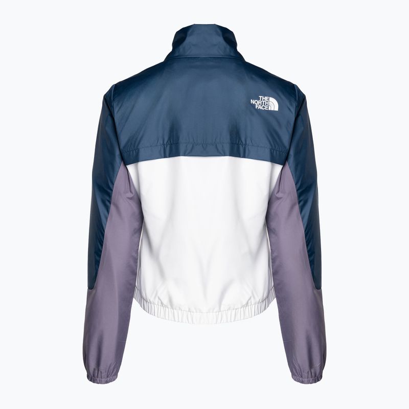 Ветрозащитно яке за жени The North Face MA Wind Full Zip white-purple-blue NF0A825DIKC1 2