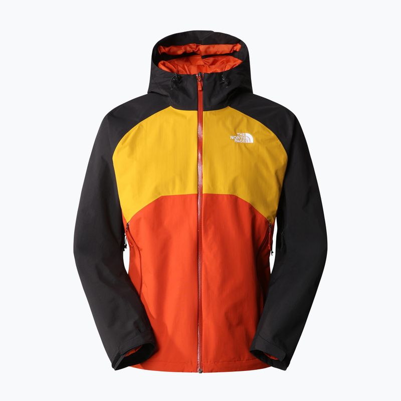 Мъжко дъждобранно яке The North Face Stratos black-orange-red NF00CMH9IMV1 5