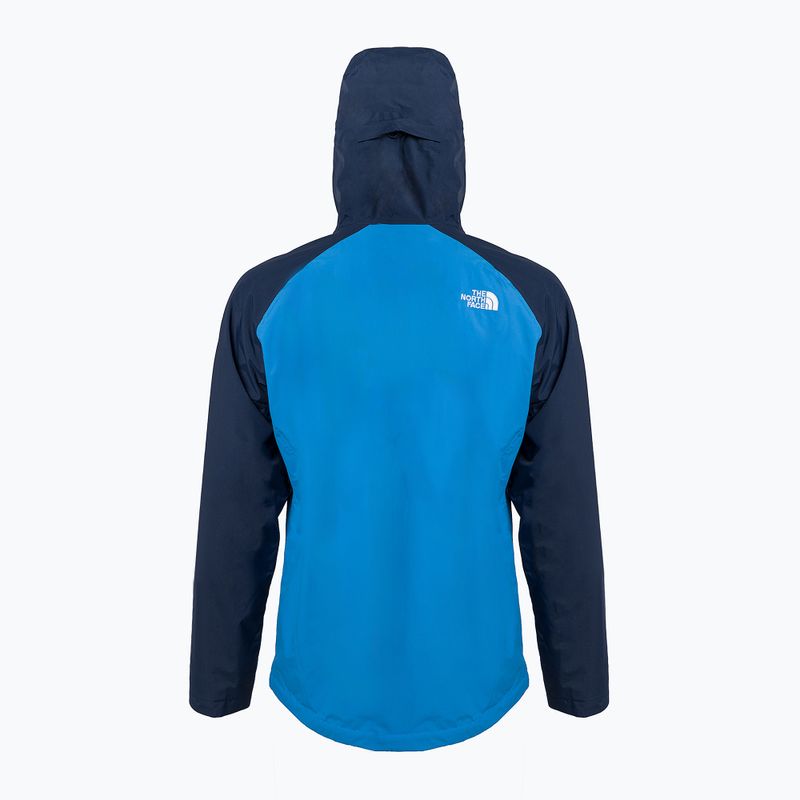 Мъжко дъждобранно яке The North Face Stratos тъмно синьо и червено NF00CMH9IM51 8
