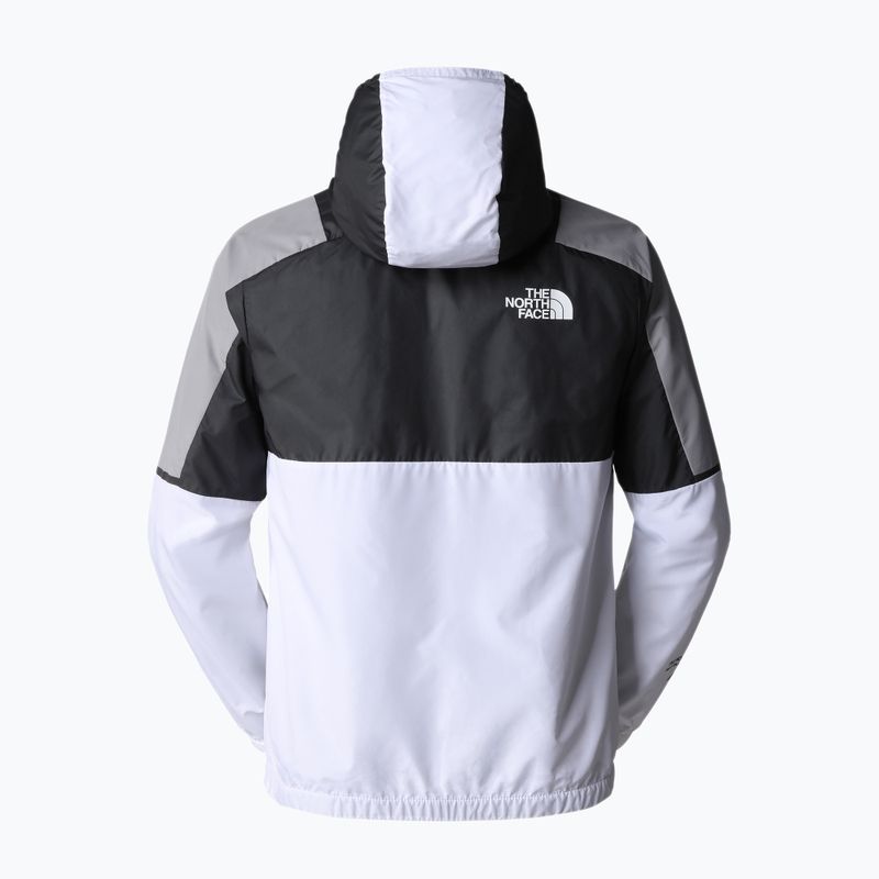 Мъжко яке за вятър The North Face MA Wind Full Zip white, black and grey NF0A823XIKB1 7