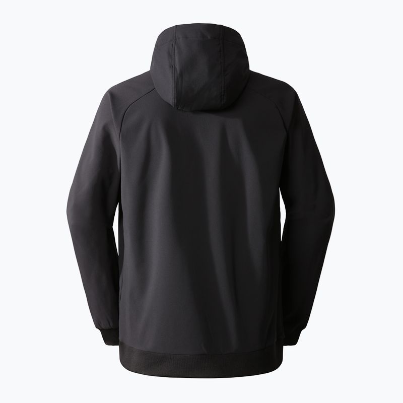Мъжки суичър The North Face Tekno Logo Hoodie black/white 7