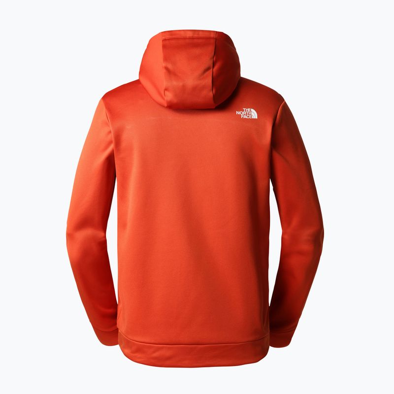 Мъжки суитшърт за трекинг The North Face Reaxion Fleece P/O Hoodie orange NF0A7ZA8IMW1 6