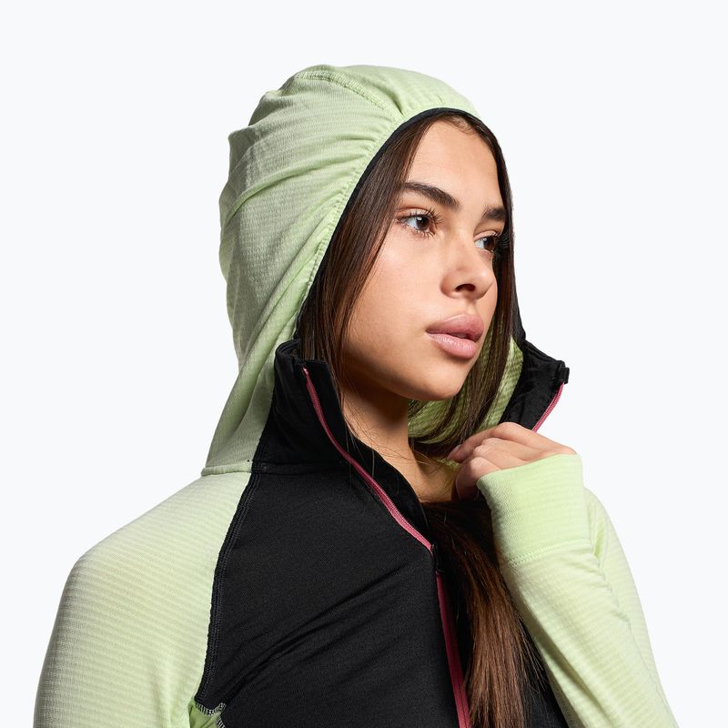 Флийс суитшърт за жени The North Face Bolt Polartec Hoodie black-green NF0A825JRK21 4