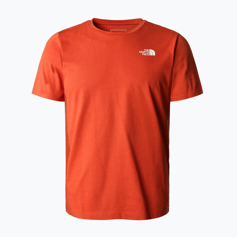 Мъжка тениска за трекинг The North Face Foundation Graphic orange NF0A55EFLV41