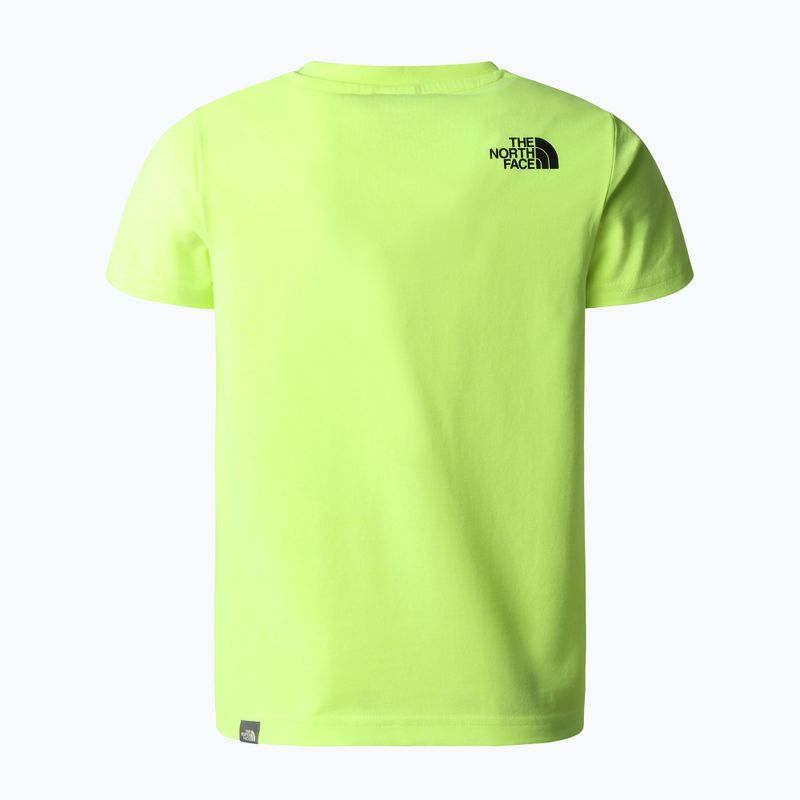 Детска тениска за трекинг The North Face S/S Redbox yellow NF0A82E98NT1 2