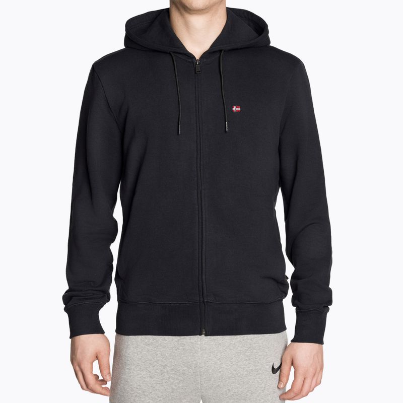 Мъжки суитшърт Napapijri Balis Fzh Sum black