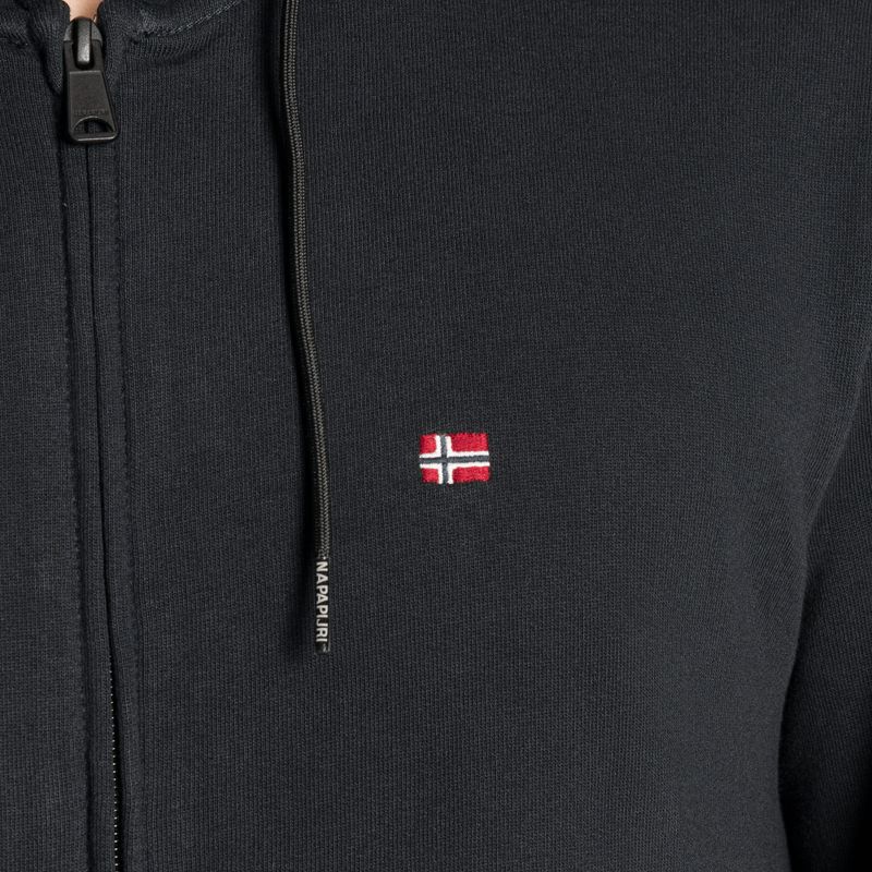 Мъжки суитшърт Napapijri Balis Fzh Sum black 3