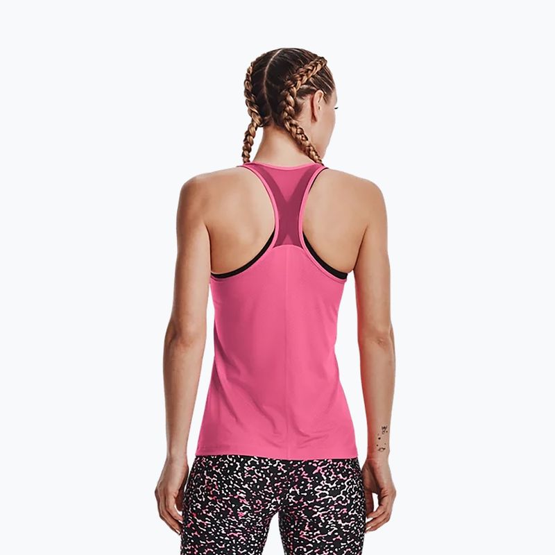 Under Armour HeatGear Armour Racer Горнище за тренировка за жени Pink 1328962 3