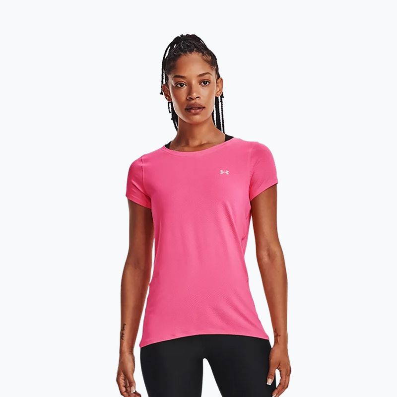 Under Armour UA HG Armour SS дамска тренировъчна тениска в розово 1328964 3