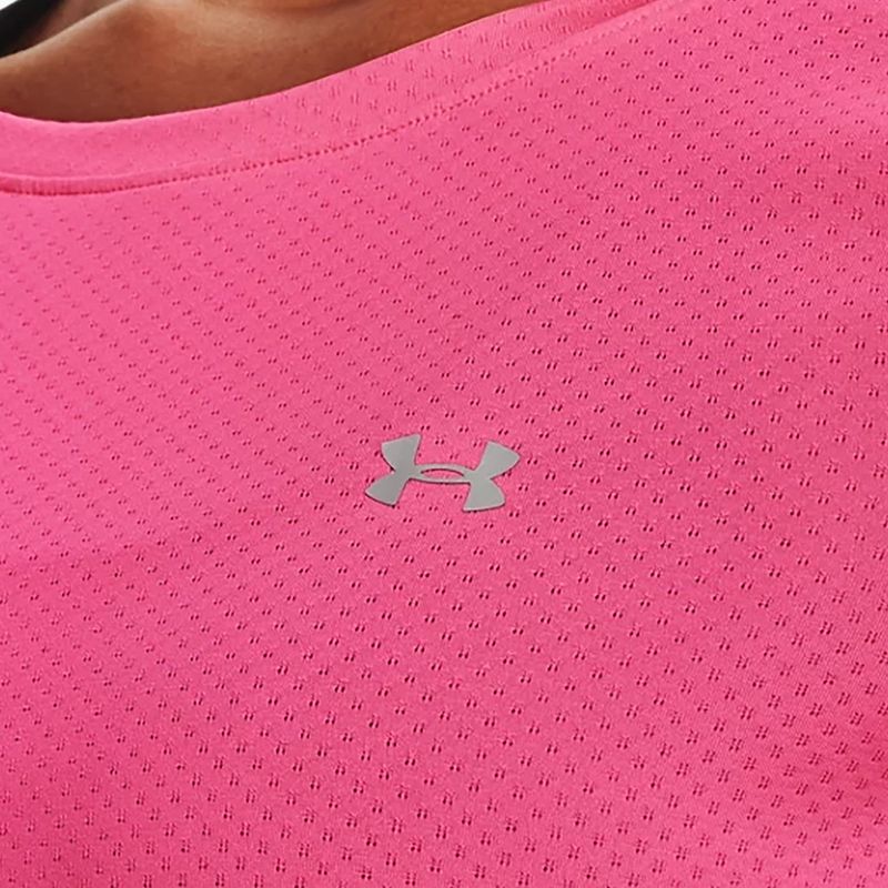 Under Armour UA HG Armour SS дамска тренировъчна тениска в розово 1328964 6