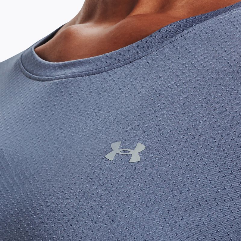 Under Armour HeatGear Armour дамска тренировъчна тениска синя 1328964 4