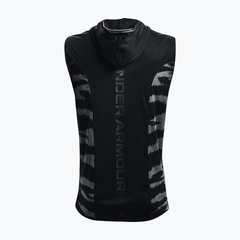 Under Armour Baseline Tank Hoodie 002 мъжка баскетболна тениска black 1370240-002-LG 2