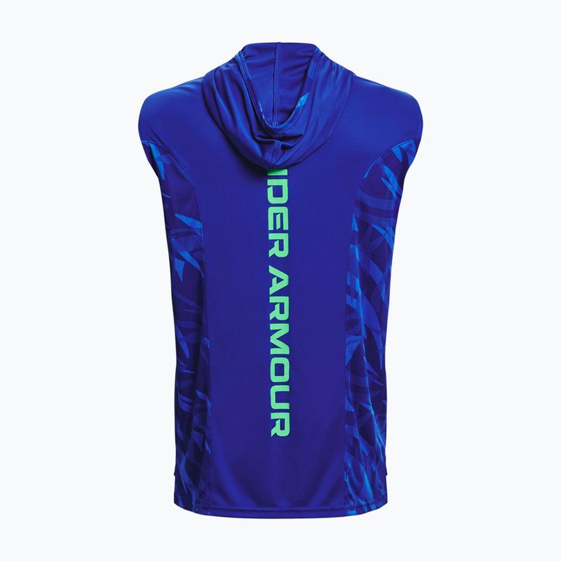 Under Armour Baseline Tank Hoodie Мъжка баскетболна фланелка 401 blue 1370240-401-LG 2