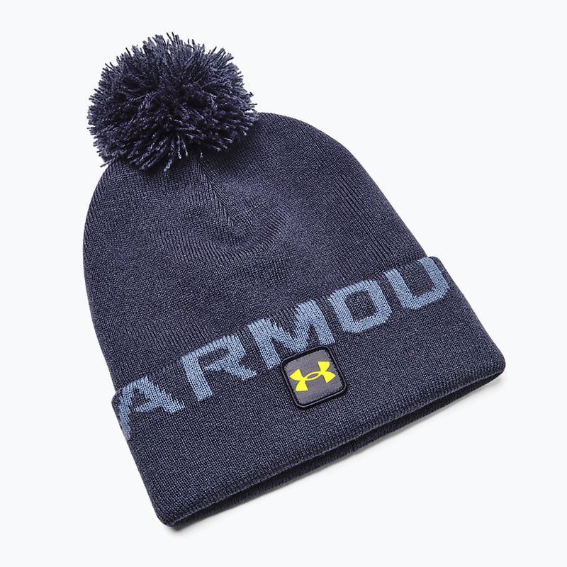 Under Armour мъжка зимна шапка Ua Halftime Fleece Pom navy blue 1373093 4