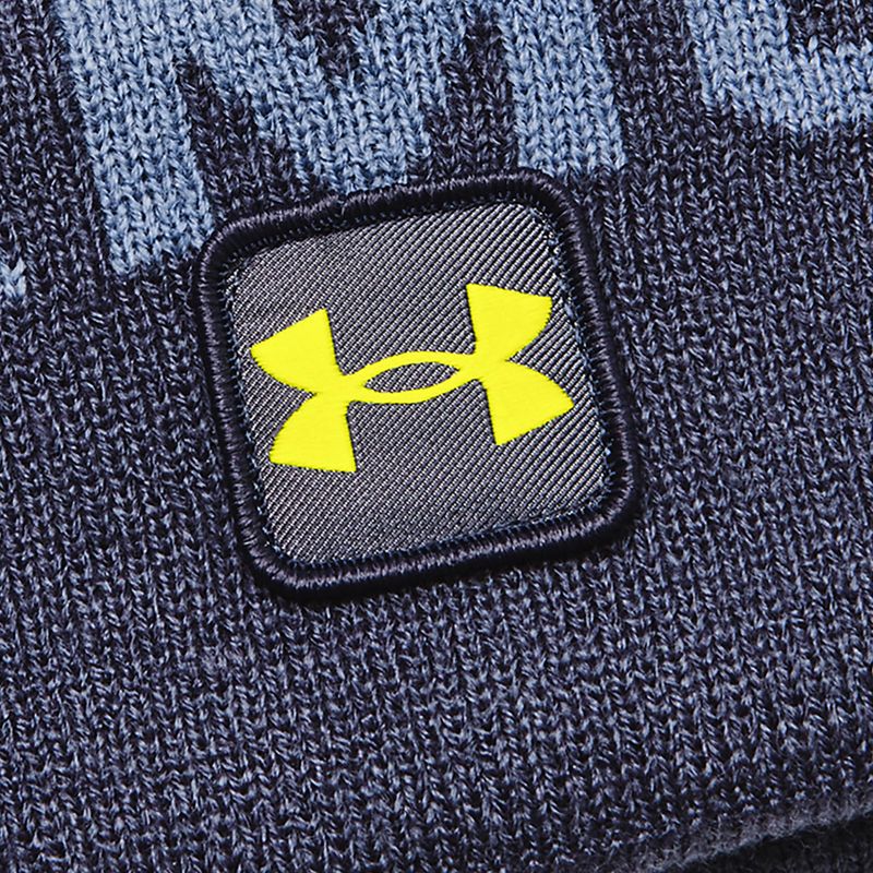 Under Armour мъжка зимна шапка Ua Halftime Fleece Pom navy blue 1373093 5
