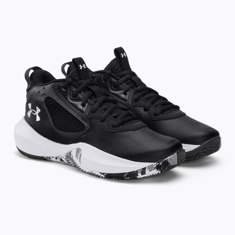 Детски баскетболни обувки Under Armour GS Lockdown 6 черен 3025617-001 4