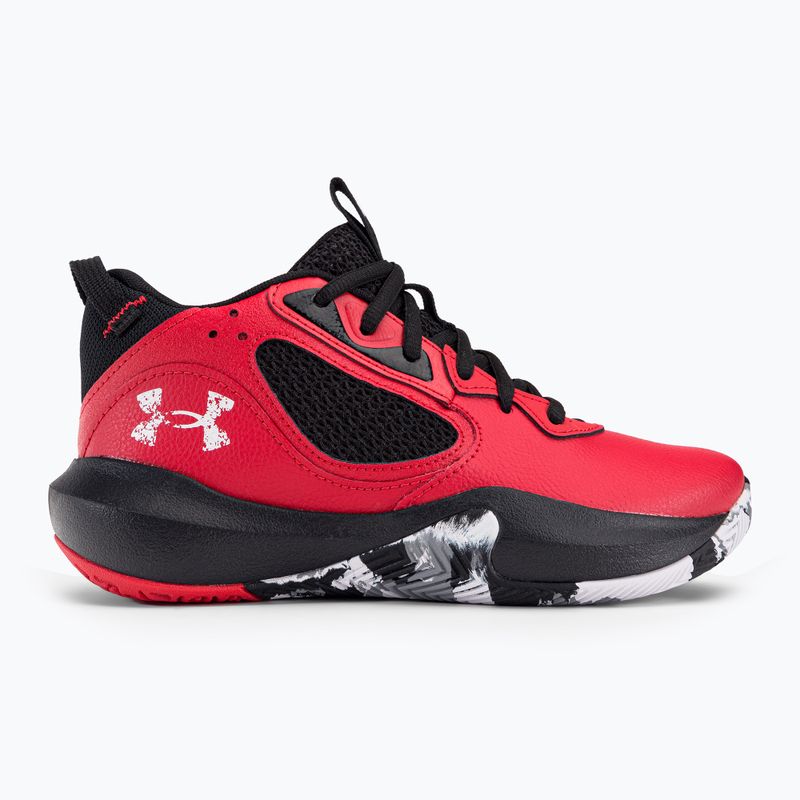 Under Armour GS Lockdown 6 детски баскетболни обувки червен 3025617 2