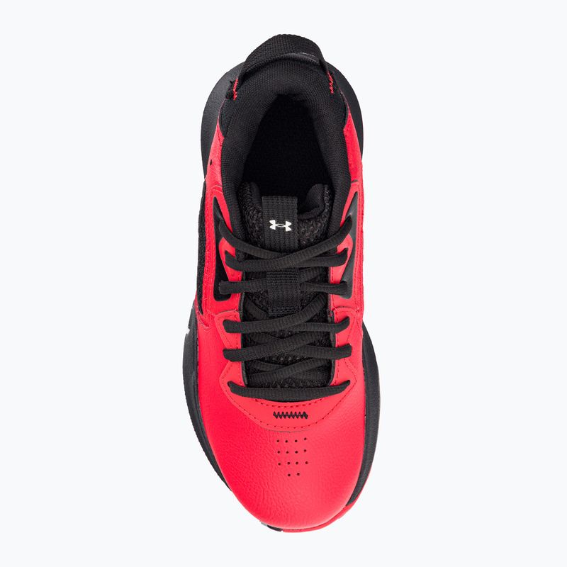 Under Armour GS Lockdown 6 детски баскетболни обувки червен 3025617 6