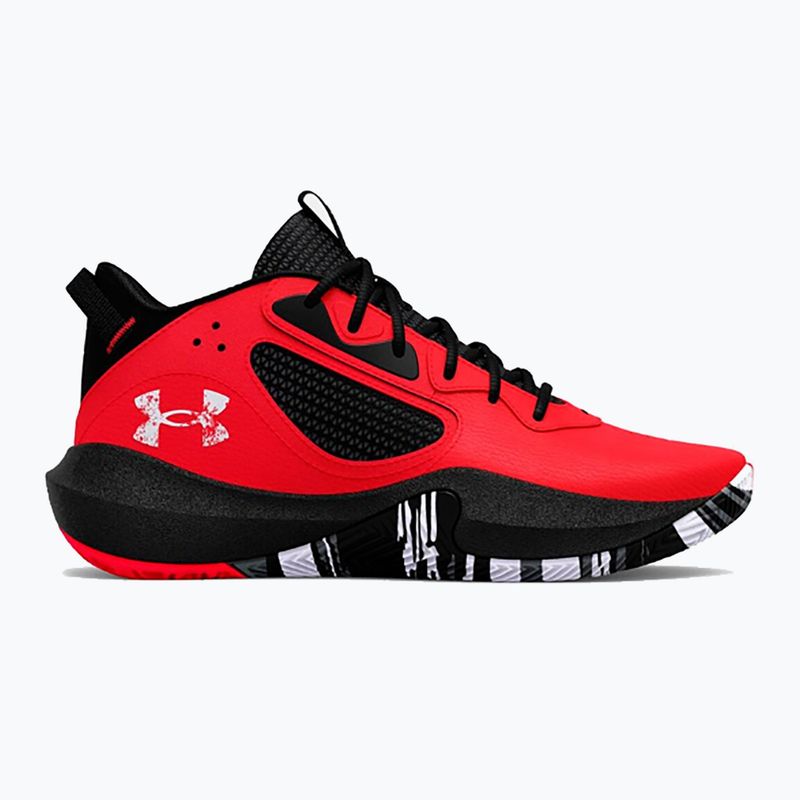 Under Armour GS Lockdown 6 детски баскетболни обувки червен 3025617 11