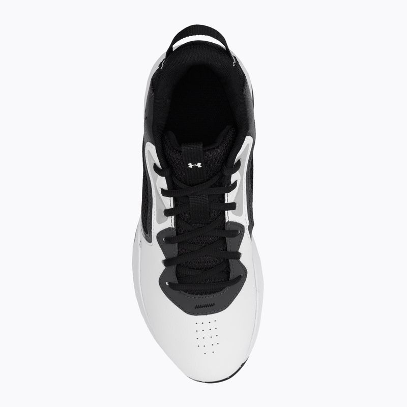Мъжки баскетболни обувки Under Armour Lockdown 6 white/jet grey/black 6