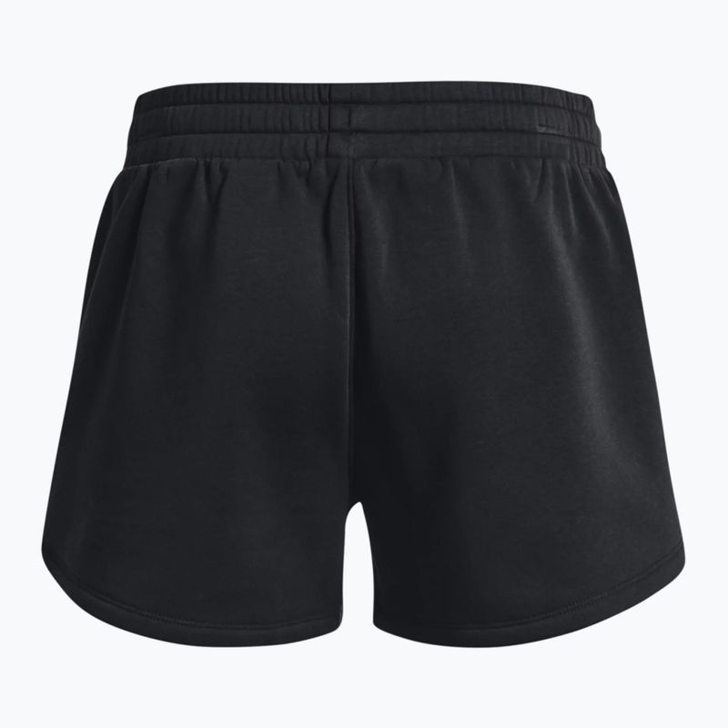 Under Armour Rival Fleece дамски къси панталони за тренировка черно 1376257 4