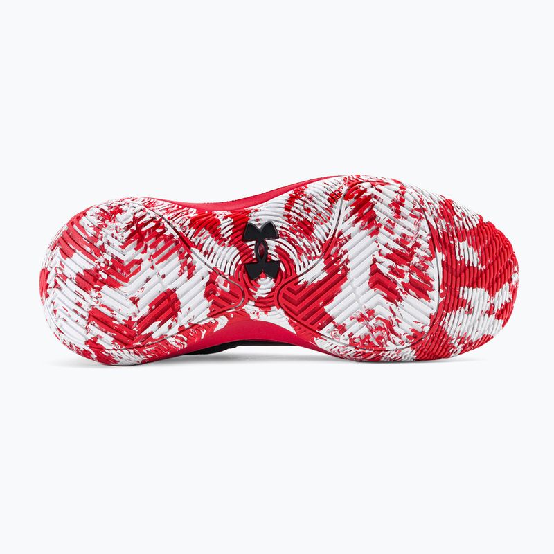 Мъжки баскетболни обувки Under Armour Jet '21 002 черен-червен 3024260-002 4