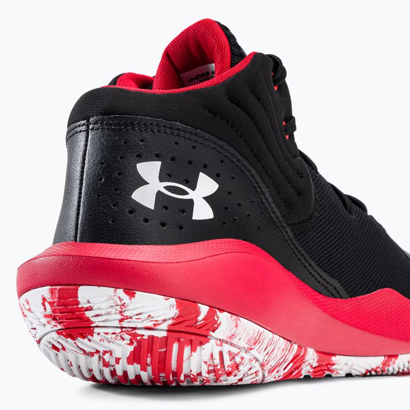 Мъжки баскетболни обувки Under Armour Jet '21 002 черен-червен 3024260-002 8