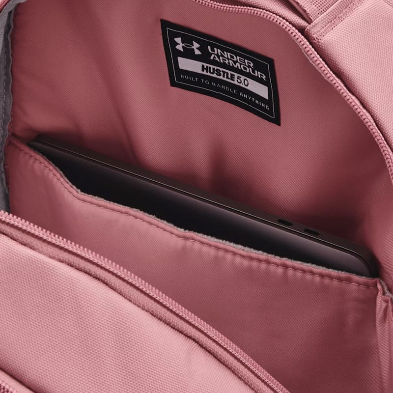 Under Armour Hustle 5.0 градска раница розова 1361176-697 3